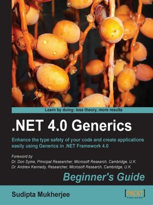 cover image of .NET 4.0 Generics